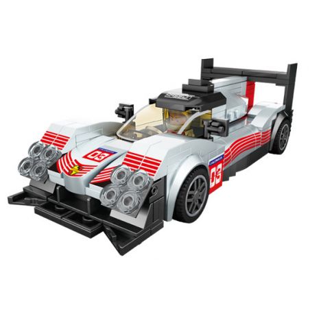 FORANGE FC1603 1603 non  PORSCHE 919. bộ đồ chơi xếp lắp ráp ghép mô hình Racers RACING CLUB PORSCHE 919 Đua Tốc Độ 282 khối