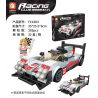 FORANGE FC1603 1603 non  PORSCHE 919. bộ đồ chơi xếp lắp ráp ghép mô hình Racers RACING CLUB PORSCHE 919 Đua Tốc Độ 282 khối