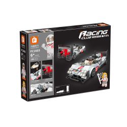 FORANGE FC1603 1603 non  PORSCHE 919. bộ đồ chơi xếp lắp ráp ghép mô hình Racers RACING CLUB PORSCHE 919 Đua Tốc Độ 282 khối