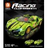 FORANGE FC1602 1602 non  LAMBORGHINI. bộ đồ chơi xếp lắp ráp ghép mô hình Racers RACING CLUB LAMBORGHINI Đua Tốc Độ 281 khối