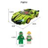 FORANGE FC1602 1602 non  LAMBORGHINI. bộ đồ chơi xếp lắp ráp ghép mô hình Racers RACING CLUB LAMBORGHINI Đua Tốc Độ 281 khối