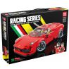 QuanGuan 100137 Quan Guan 100137 non  FERRARI 458. bộ đồ chơi xếp lắp ráp ghép mô hình Speed Champions Racing Cars Đua Xe Công Thức 332 khối