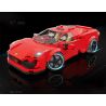QuanGuan 100137 Quan Guan 100137 non  FERRARI 458. bộ đồ chơi xếp lắp ráp ghép mô hình Speed Champions Racing Cars Đua Xe Công Thức 332 khối