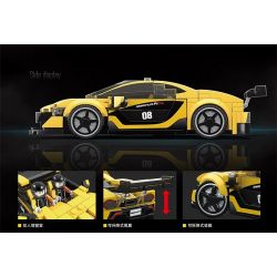 QuanGuan 100130 Quan Guan 100130 non  MCLAREN P1. bộ đồ chơi xếp lắp ráp ghép mô hình Speed Champions Racing Cars Đua Xe Công Thức 366 khối