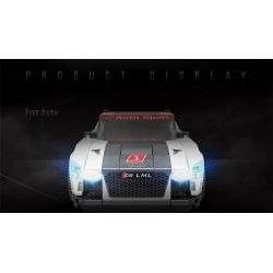 QuanGuan 100134 Quan Guan 100134 non  AUDI R8 bộ đồ chơi xếp lắp ráp ghép mô hình Speed Champions Racing Cars Đua Xe Công Thức 362 khối