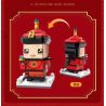 KEEPPLEY K10115 10115 non  TỐT LÀNH bộ đồ chơi xếp lắp ráp ghép mô hình Brickheadz Nhân Vật Đầu To