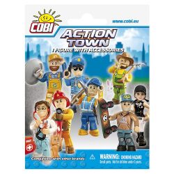COBI 1852 non  1 MINIFIGURE VÀ PHỤ KIỆN bộ đồ chơi xếp lắp ráp ghép mô hình City 1 FIGURE WITH ACCESSORIES Thành Phố