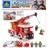 Kazi KY80529 80529 non  XE VÒI RỒNG MẠNH MẼ bộ đồ chơi xếp lắp ráp ghép mô hình Fire Rescure CITY FIRE Cứu Hỏa 278 khối