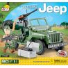 COBI 24092 non  WILLIS MB. bộ đồ chơi xếp lắp ráp ghép mô hình Military Army WILLYS MB Quân Sự Bộ Đội 90 khối
