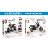 SEMBO 701117 non  DUKADI SA MẠC XE MÁY bộ đồ chơi xếp lắp ráp ghép mô hình Motorcycle Motorbike DUCATI SCRAMBLER DESERT SLED Xe Hai Bánh 212 khối