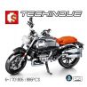 SEMBO 701806 non  XE MÁY BMW LATTE R NINET bộ đồ chơi xếp lắp ráp ghép mô hình  TECHINQUE BMW R NINET Kỹ Thuật Công Nghệ Cao Mô Hình Phương Tiện 886 khối
