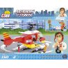 COBI 1762 non  TRỰC THĂNG CỨU HỘ bộ đồ chơi xếp lắp ráp ghép mô hình City RESCUE HELICOPTER Thành Phố 150 khối