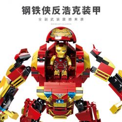 PRCK 64051 non  LOCKE SO VỚI NGƯỜI SẮT bộ đồ chơi xếp lắp ráp ghép mô hình Super Heroes AVENGEMT 4 Siêu Nhân Anh Hùng 318 khối