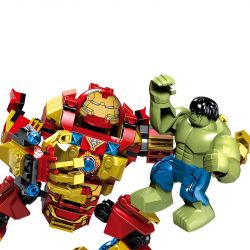 PRCK 64051 non  LOCKE SO VỚI NGƯỜI SẮT bộ đồ chơi xếp lắp ráp ghép mô hình Super Heroes AVENGEMT 4 Siêu Nhân Anh Hùng 318 khối