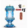 HAPPY BUILD SHINEYU XINYU GGJW1216 1216 GGWJ1216 XQ18001 18001 non  ĐÈN LỒNG CUNG ĐIỆN VỚI ỐNG ĐỰNG BÚT TRÁNG MEN CLOISONNE bộ đồ chơi xếp lắp ráp ghép mô hình Forbidden City Stationery Văn Phòng Phẩm Tử Cấm Thành 1352 khối