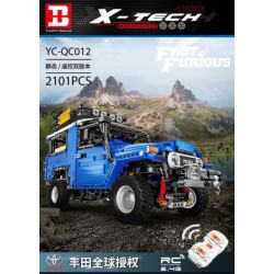 HAPPY BUILD SHINEYU XINYU YC-QC012 QC012 YCQC012 non  TOYOTA J40 1:12. tỷ lệ 1:12 bộ đồ chơi xếp lắp ráp ghép mô hình  X-TECH FAST & FURIOUS TOYOTA J40 Kỹ Thuật Công Nghệ Cao Mô Hình Phương Tiện 2101 khối