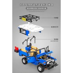 HAPPY BUILD SHINEYU XINYU YC-QC012 QC012 YCQC012 non  TOYOTA J40 1:12. tỷ lệ 1:12 bộ đồ chơi xếp lắp ráp ghép mô hình  X-TECH FAST & FURIOUS TOYOTA J40 Kỹ Thuật Công Nghệ Cao Mô Hình Phương Tiện 2101 khối