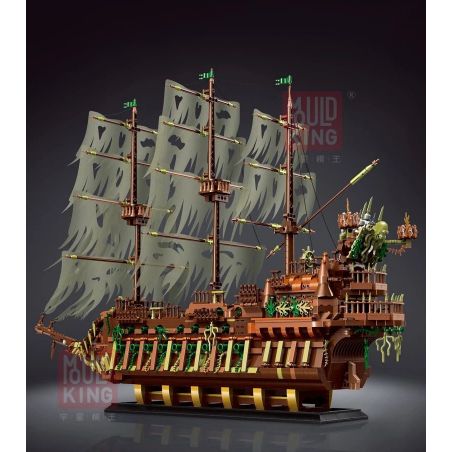 MouldKing 13138 Mould King 13138 non  NGƯỜI HÀ LAN NHẢY VỌT bộ đồ chơi xếp lắp ráp ghép mô hình Pirates Of The Caribbean THE FLYING DUTCHMAN Cướp Biển Vùng Caribe 3653 khối