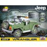 COBI 24260 non  XE JEEP. bộ đồ chơi xếp lắp ráp ghép mô hình Military Army JEEP WRANGLER Quân Sự Bộ Đội 250 khối