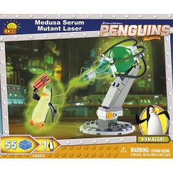 COBI 26055 non  SÚNG BIẾN ĐỔI HUYẾT THANH MEDUSA bộ đồ chơi xếp lắp ráp ghép mô hình Movie & Game MEDUSA SERUM MUTANT LASER Phim Và Trò Chơi 55 khối