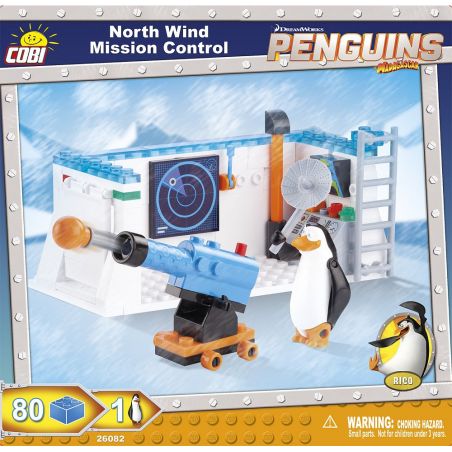 COBI 26082 non  TRUNG TÂM KIỂM SOÁT SỨ MỆNH BEIFENG bộ đồ chơi xếp lắp ráp ghép mô hình Movie & Game NORTH WIND MISSION CONTROL Phim Và Trò Chơi 80 khối