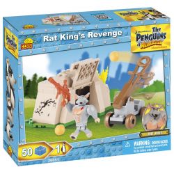 COBI 26051 non  RAT KING REVENGE bộ đồ chơi xếp lắp ráp ghép mô hình Movie & Game RAT KING'S REVENGE Phim Và Trò Chơi 50 khối