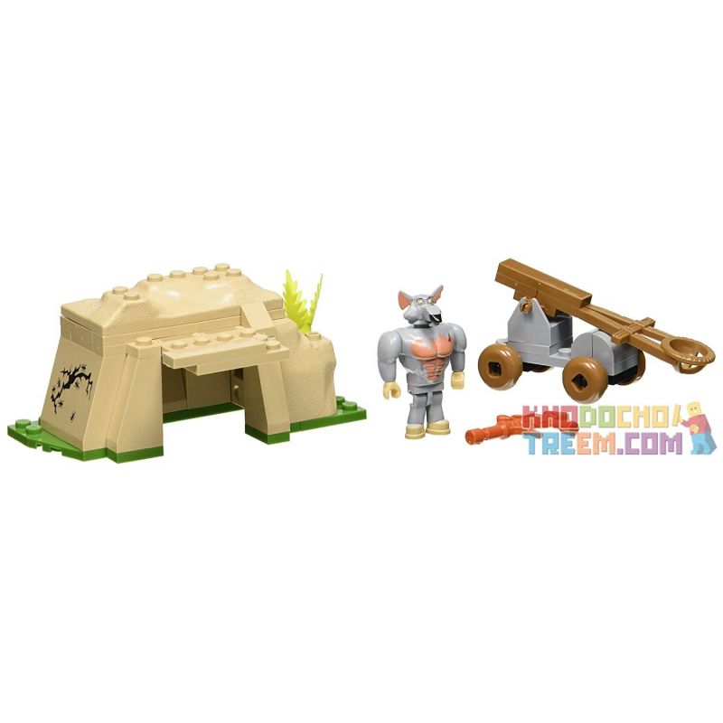 COBI 26051 non  RAT KING REVENGE bộ đồ chơi xếp lắp ráp ghép mô hình Movie & Game RAT KING'S REVENGE Phim Và Trò Chơi 50 khối