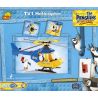 COBI 26153 non  TRỰC THĂNG TV1 bộ đồ chơi xếp lắp ráp ghép mô hình Movie & Game TV1 HELICOPTER Phim Và Trò Chơi 150 khối