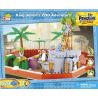 COBI 26400 non  PHIÊU LƯU SỞ THÚ CỦA JULIAN KING bộ đồ chơi xếp lắp ráp ghép mô hình Movie & Game KING JULIEN'S ZOO ADVENTURE Phim Và Trò Chơi 420 khối