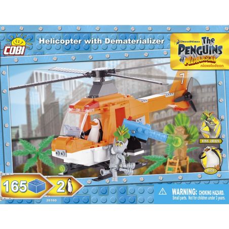 COBI 26160 non  TRỰC THĂNG VỚI SÚNG BIẾN MẤT bộ đồ chơi xếp lắp ráp ghép mô hình Movie & Game HELICOPTER WITH DEMATERIALIZER Phim Và Trò Chơi 165 khối