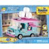 COBI 26172 non  XE BÁN KEM bộ đồ chơi xếp lắp ráp ghép mô hình Movie & Game ICE CREAM TRUCK Phim Và Trò Chơi 180 khối