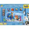 COBI 26481 non  TRỤ SỞ NHIỆM VỤ BÍ MẬT CỦA PENGUIN bộ đồ chơi xếp lắp ráp ghép mô hình Movie & Game PENGUIN'S SECRET MISSION HQ Phim Và Trò Chơi 450 khối