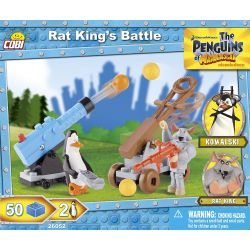 COBI 26052 non  CUỘC CHIẾN CỦA VUA CHUỘT bộ đồ chơi xếp lắp ráp ghép mô hình Movie & Game RAT KING'S BATTLE Phim Và Trò Chơi 50 khối