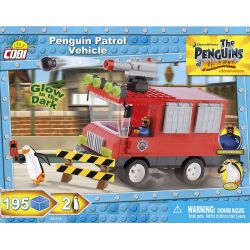 COBI 26174 non  XE TUẦN TRA PENGUIN bộ đồ chơi xếp lắp ráp ghép mô hình Movie & Game PENGUIN PATROL VEHICLE Phim Và Trò Chơi 195 khối