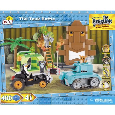 COBI 26401 non  TRẬN CHIẾN XE TĂNG TKI bộ đồ chơi xếp lắp ráp ghép mô hình Tank Battle TKI TANK BATTLE Xe Tăng Đối Đầu 400 khối