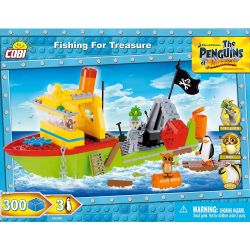 COBI 26300 non  KHO BÁU CỨU CÁNH bộ đồ chơi xếp lắp ráp ghép mô hình Movie & Game FISHING FOR TREASURE Phim Và Trò Chơi 300 khối