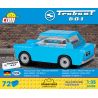 COBI 24539 non  TRABANT 601. bộ đồ chơi xếp lắp ráp ghép mô hình Creator Sáng Tạo 72 khối