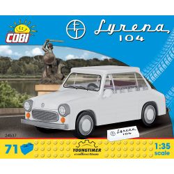 COBI 24537 non  CÒI BÁO ĐỘNG 104 bộ đồ chơi xếp lắp ráp ghép mô hình Creator SYRENA 104 Sáng Tạo 107 khối