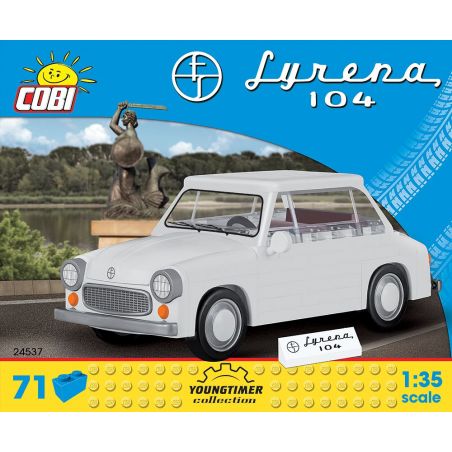 COBI 24537 non  CÒI BÁO ĐỘNG 104 bộ đồ chơi xếp lắp ráp ghép mô hình Creator SYRENA 104 Sáng Tạo 107 khối