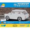 COBI 24540 non  TRABANT 601 UNIVERSAL. bộ đồ chơi xếp lắp ráp ghép mô hình Creator Sáng Tạo 74 khối