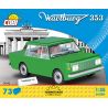 COBI 24542 non  WARTBURG 353. bộ đồ chơi xếp lắp ráp ghép mô hình Creator Sáng Tạo 73 khối