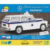 COBI 24549 non  WARSZAWA 223 K SANITARKA bộ đồ chơi xếp lắp ráp ghép mô hình Creator Sáng Tạo 116 khối
