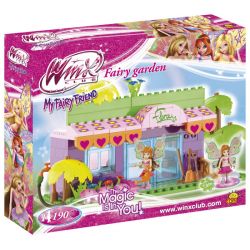 COBI 25190 non  VƯỜN CỔ TÍCH bộ đồ chơi xếp lắp ráp ghép mô hình  FAIRY GARDEN Các Bạn Gái 160 khối