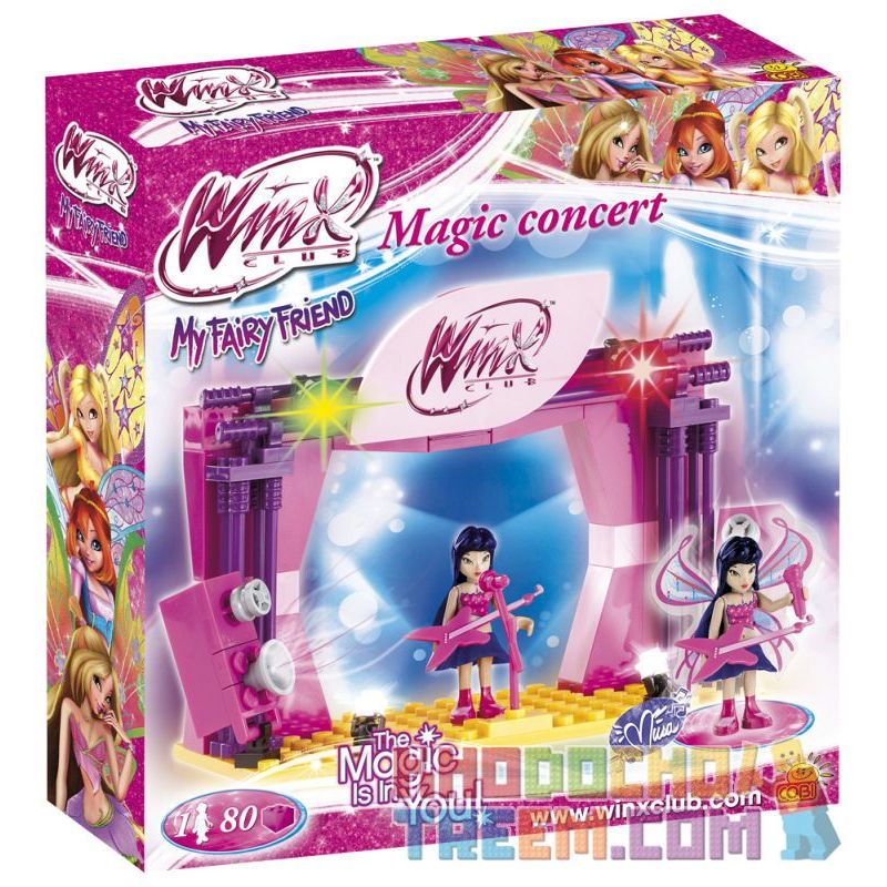 COBI 25080 non  BUỔI HÒA NHẠC ẢO THUẬT bộ đồ chơi xếp lắp ráp ghép mô hình  MAGIC CONCERT Kỹ Thuật Công Nghệ Cao Mô Hình Phương Tiện 80 khối