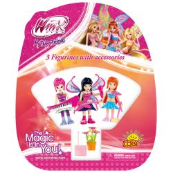 COBI 25003 non  3 NHÂN VẬT NHỎ VÀ PHỤ KIỆN bộ đồ chơi xếp lắp ráp ghép mô hình  3 FIGURINES WITH ACCESSORIES Các Bạn Gái