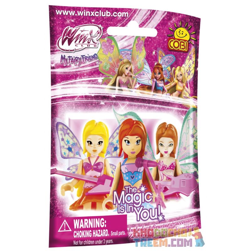 COBI 25001 non  1 MINIFIGURE VÀ PHỤ KIỆN bộ đồ chơi xếp lắp ráp ghép mô hình  1 FIGURINE WITH ACCESSORIES Các Bạn Gái