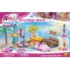 COBI 25256 non  WINX MAGIC BEACH. bộ đồ chơi xếp lắp ráp ghép mô hình  Các Bạn Gái 250 khối
