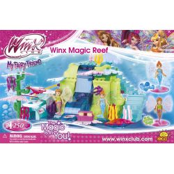 COBI 25255 non  RẠN SAN HÔ MA THUẬT WINX bộ đồ chơi xếp lắp ráp ghép mô hình  WINX MAGIC REEF Các Bạn Gái 250 khối