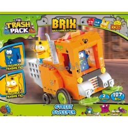 COBI 6241 non  XE QUÉT ĐƯỜNG bộ đồ chơi xếp lắp ráp ghép mô hình Street STREET SWEEPER Đường Phố 187 khối