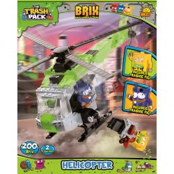 COBI 6245 non  MÁY BAY TRỰC THĂNG bộ đồ chơi xếp lắp ráp ghép mô hình HELICOPTER 200 khối
